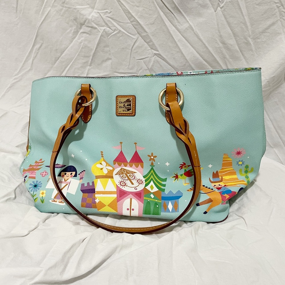 Dooney and Burke It’s a Small World Tote